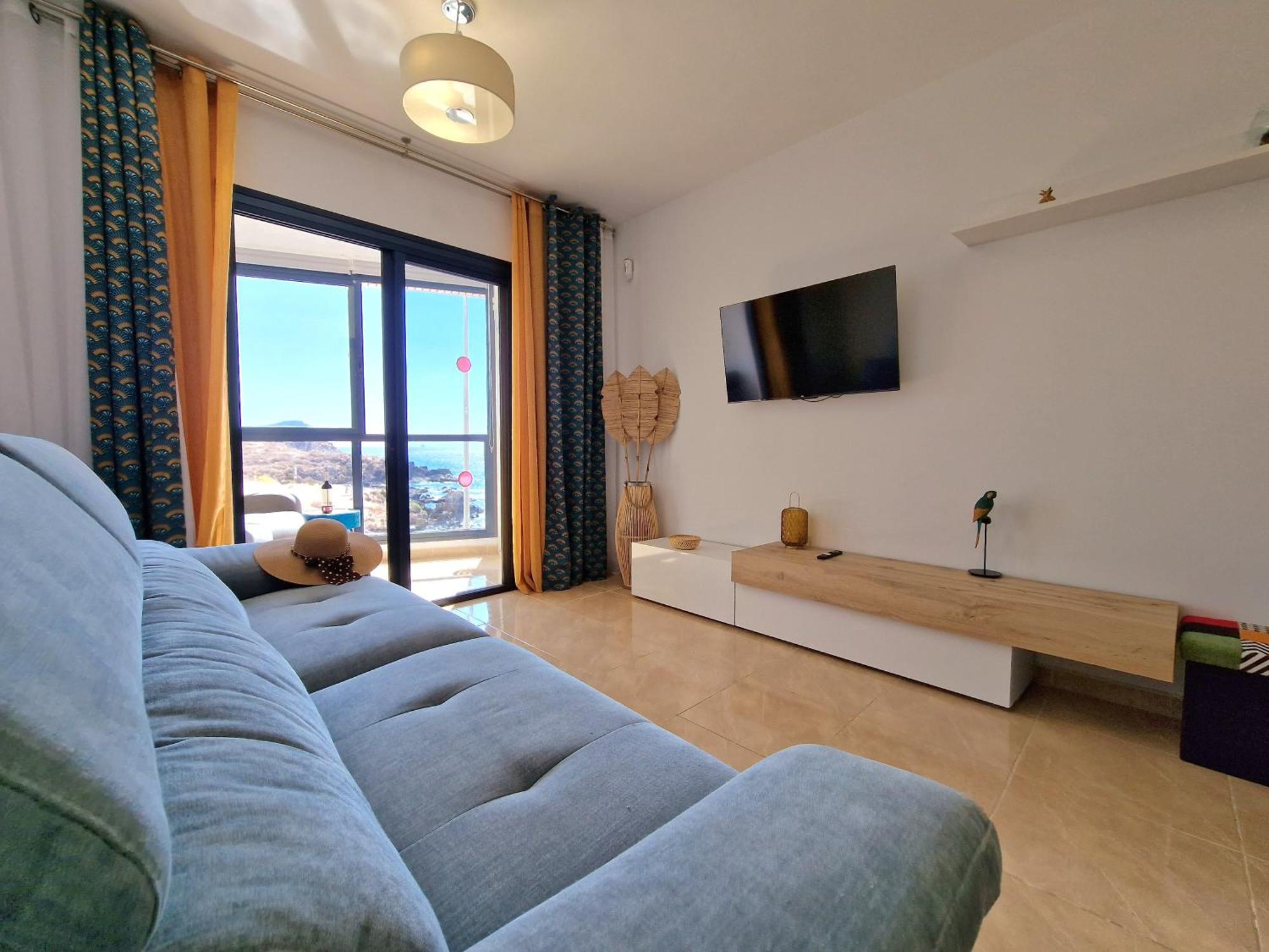 Las Rocas By The Ocean, Wifi And Sea View Los Abrigos Eksteriør bilde
